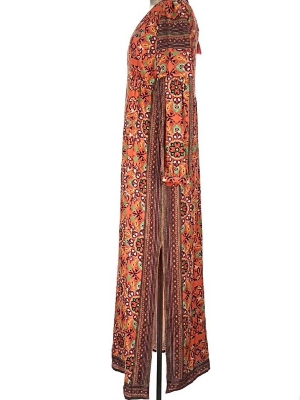 FARM Rio X Anthropologie Clarabelle Maxi Dress Size Medium - Picture 6 of 8